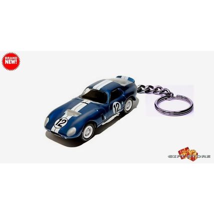 RARE KEYCHAIN BLUE 64/65 SHELBY COBRA DAYTONA CUSTOM Ltd. Ed. GREAT GIFT