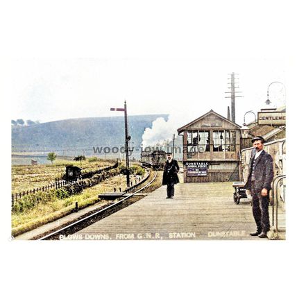 ptc7938 - Beds' - GNR Dunstable Church Street Railway Station - print 6x4