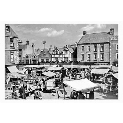 pt8171 - Knaresborough Market Place , Yorkshire 1947 - Print 6x4