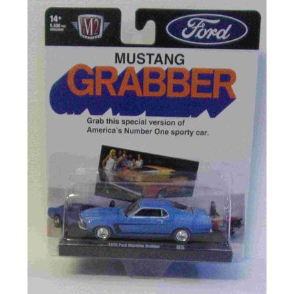 M 2 ' 1970 FORD MUSTANG GRABBER.. blue (2024)