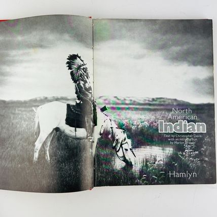 North American Indian Hardcover Christopher Davis Book