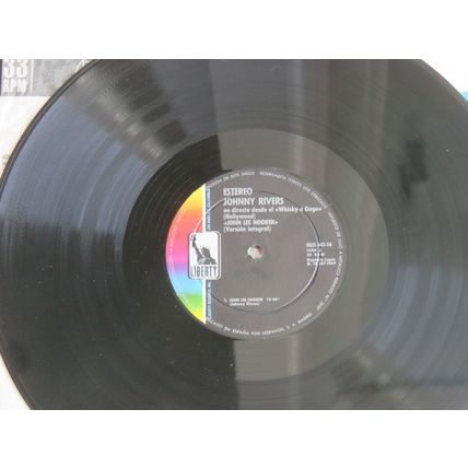 JOHNNY RIVERS, ESTERO VINYL LP. SPANISH COPY