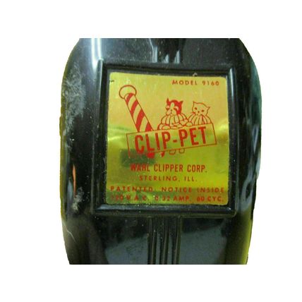 Vintage Wahl Clip-Pet Small Animal Pet Clippers 9160