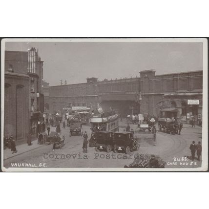 Vauxhall, South East London, c.1905-10 - Card House RP Postcard