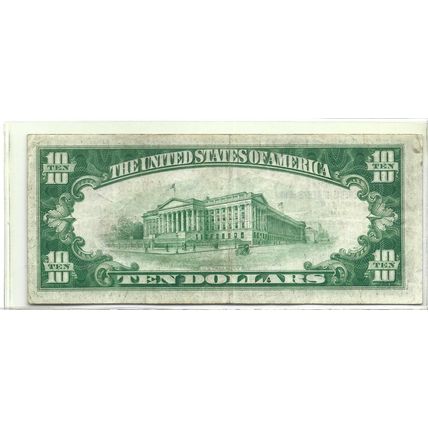 1929 Federal Reserve Bank of New York XF