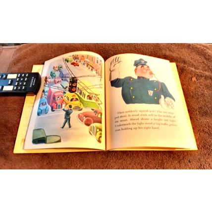 Old Vintage Little Golden Book The Taxi That Hurried (C) Edition 1946