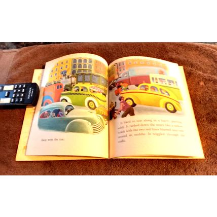 Old Vintage Little Golden Book The Taxi That Hurried (C) Edition 1946