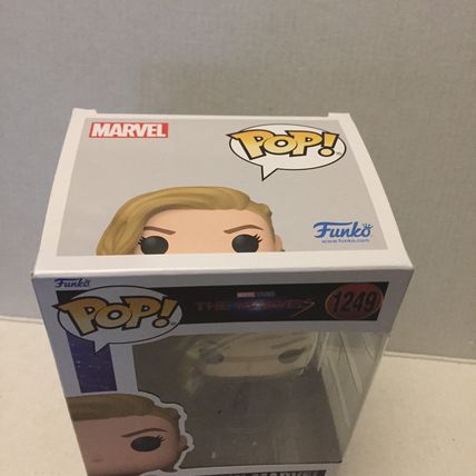 NEW Marvel The Marvels Captain Marvel Funko Pop Figure #1249 & #1257