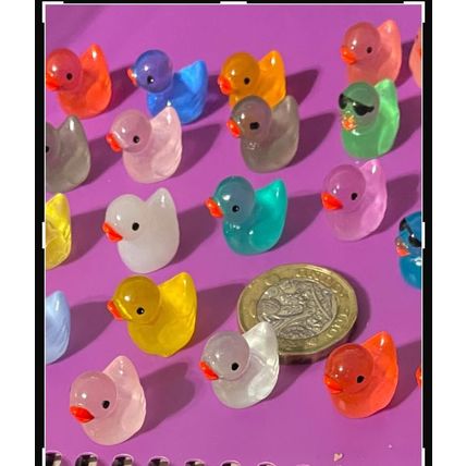 Fifty Mini Plastic Ducks