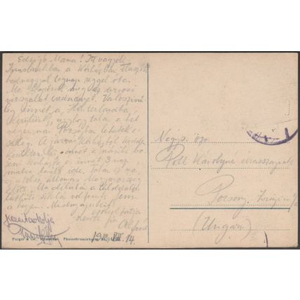 Hungerburgbahn, Innsbruck, 1918 - Purger & Co AK
