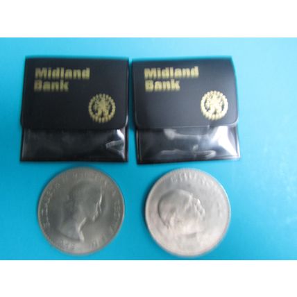 GB 1965 Winston Churchill Crown Midland Bank Wallet