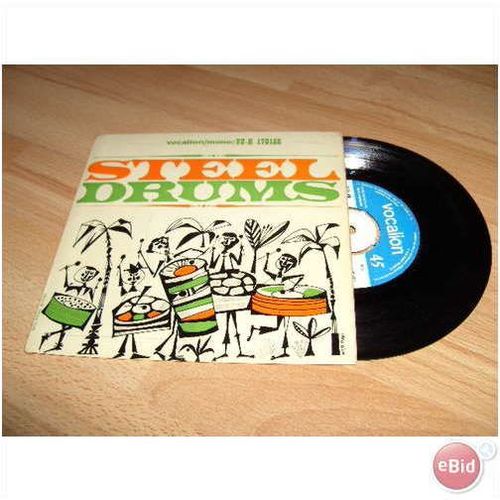 steel drums,1959 7" 45rpm 4 track ep.vocalion, ve-h