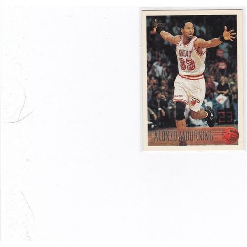 1996-97 Topps Basketball Alonzo Mourning #113
