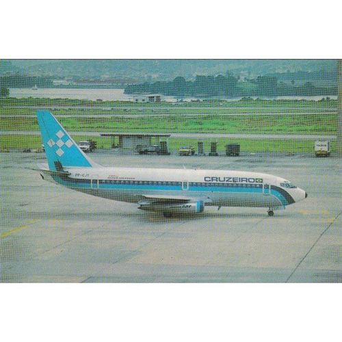 Cruzeiro Boeing B737 2C3 Aircraft Postcard (A11553)