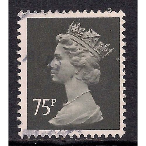 GB 1988 QE2 75p Grey/Black used Machin SG X994.(1428 )