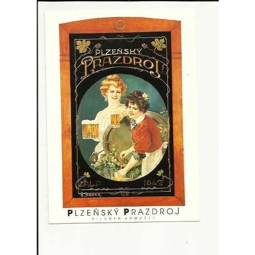 Advertising PLZENSKY PRAZDROJ Postcard by Kincl & Hauner (1546)