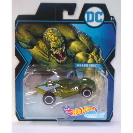 HOT WHEELS ' DC ' KILLER CROC character diecast car (2018)