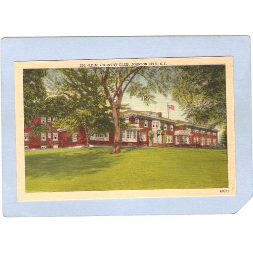 New York Johnson City I B M Country Club ny_box2~478