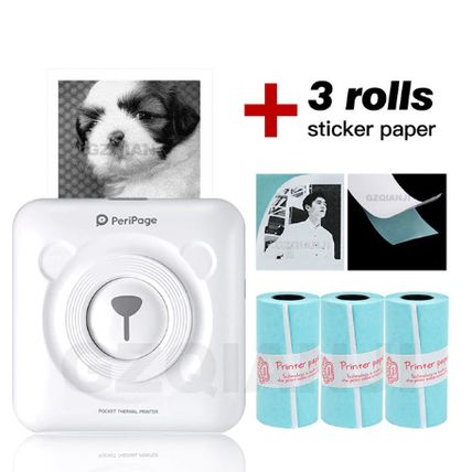 Mini Portable Smart Photo Label Printer Printing Wireless Bluetooth on eBid United Kingdom | 197384515