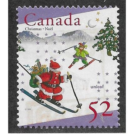 CAN 1996 52c 'CHRISTMAS' FINE USED (EBID71-390)