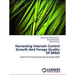 Harvesting Intervals Control Growth and Forage Quality of Millet