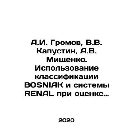 A.I. Gromov, V.V. Kapustin, A.V. Mishchenko. The use of BOSNIAK classification