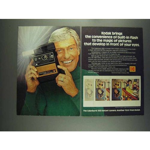 1978 Kodak Colorburst 300 Camera Ad - Dick Van Dyke