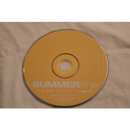 SUMMER 9INE-5" Promo CD w/Original Fold out Cardboard Cover & Various Artists