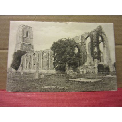 COVEHITHE CHURCH, SUFFOLK. used antique postcard by F. Frith 1908 pm /