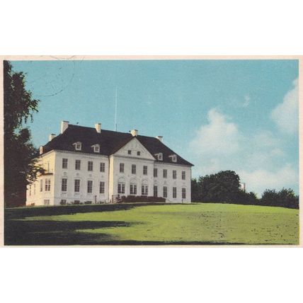 Aarhus Arhus Marselisborg Slot Palace Denmark Postcard