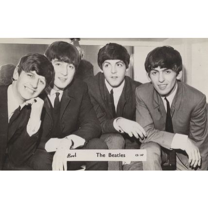 The Beatles Brel CS147 Vintage Original Brel Real Photo Postcard