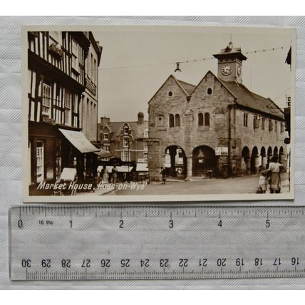 vintage Postcard Ross on Wye, Market House