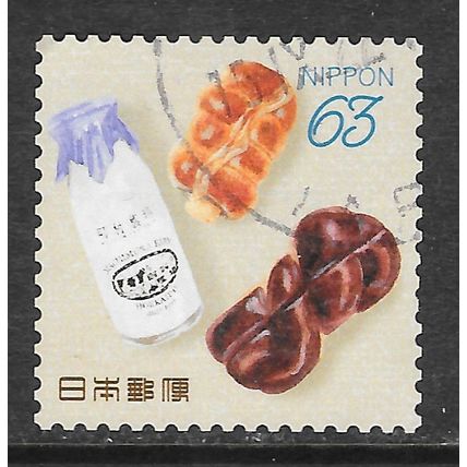 JAPAN FOOD DELI SWEETS MILK 63y SELF ADHESIVE