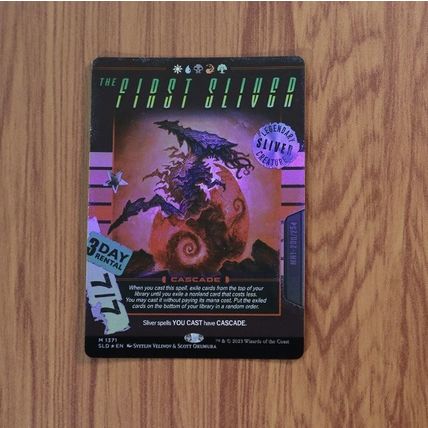 MTG Foil The first sliver #1371 Secret Lair Drop (SLD) Foil magic