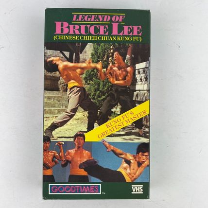 Legend of Bruce Lee VHS Video Tape (Chinese Chieh Chuan Kung Fu) Martial Arts