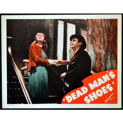 DEAD MAN’S SHOES 1940 Leslie Banks, Joan Marion LOBBY CARD