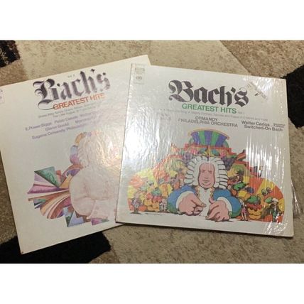 Bach’s Greatest Hits Vol 1 & Vol 2 from 1969/70 Awesome Vinyl