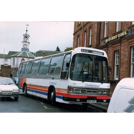 Colour Photograph of Cumberland Motor Services Ltd. - WCK 140V ex. Ribble