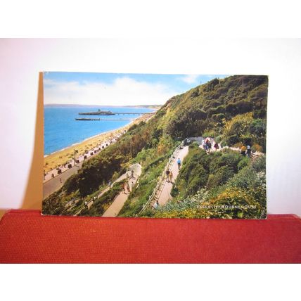 EAST CLIFF, BOURNEMOUTH, DORSET used postcard by J. Salmon 1978 pm =