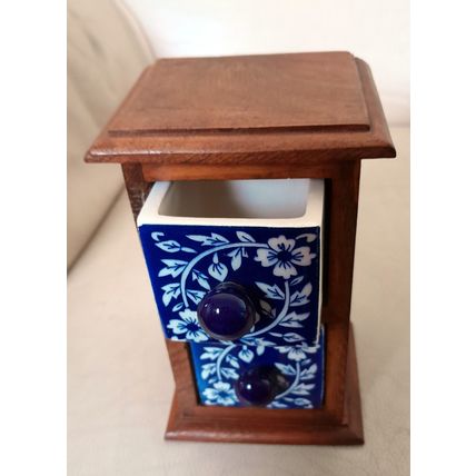 Mini Wooden & Ceramic Drawers