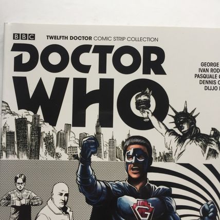 2017 Titan Comics Doctor Who Twelth Doctor Ghost Stories Graphic Novel