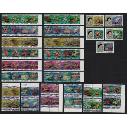 Cook Is. Corals 77v COMPLETE 1980 MNH SG#713-789