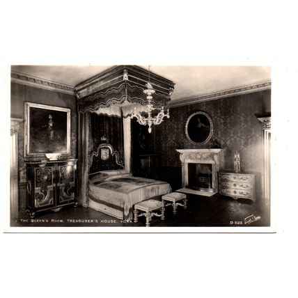 The Queen`s Room, Treasurer`s House, York - Postally Unused - Walter Scott