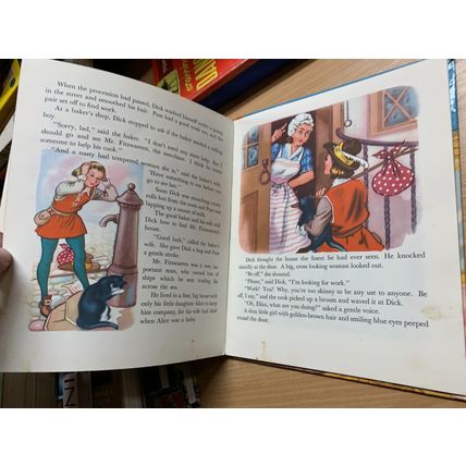 RARE* 1953 "DICK WHITTINGTON" HEIRLOOM LIBRARY ILLUSTRATED HARDBACK BOOK (P3)