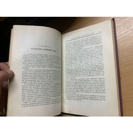 RARE* 1937 "LES SERUMS DE CONVALESCENTS" FRENCH HARDBACK BOOK (P4)