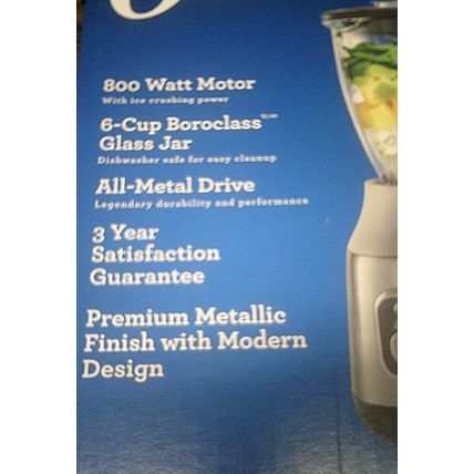 Oster 2 in 1 Kitchen System 800 Watt 8 speed Blender NEW
