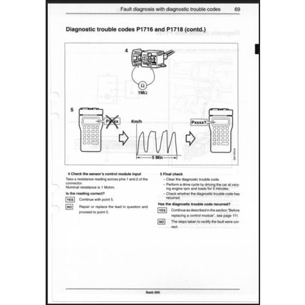 Saab 900 Automatic Clutch Sensonic Workshop Manual 1994 1997 199628721 PDF