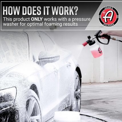 Adam'S Polishes Premium Foam Cannon - Soap Sprayer for Car Wash | Sprayer Cannis