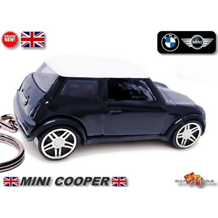RARE KEY CHAIN BLACK BMW NEW MINI COOPER CUSTOM Ltd Ed.