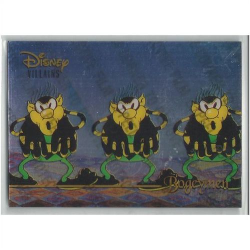 DISNEY PREMIUM ' SILVER SCREEN FOIL insert card # 82 BOGEYMEN (1995)